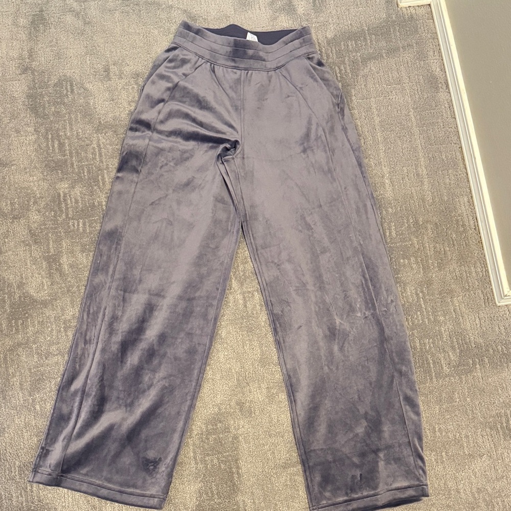 Lululemon Athletica Purple Velour Pants